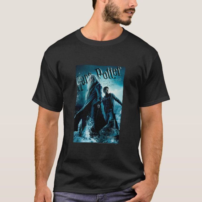 Harry Potter und Dumbledore auf Felsen 1 T-Shirt (Vorderseite)