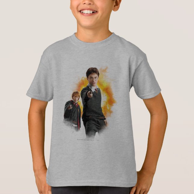 Harry Potter und Ron Weasely T-Shirt (Vorderseite)