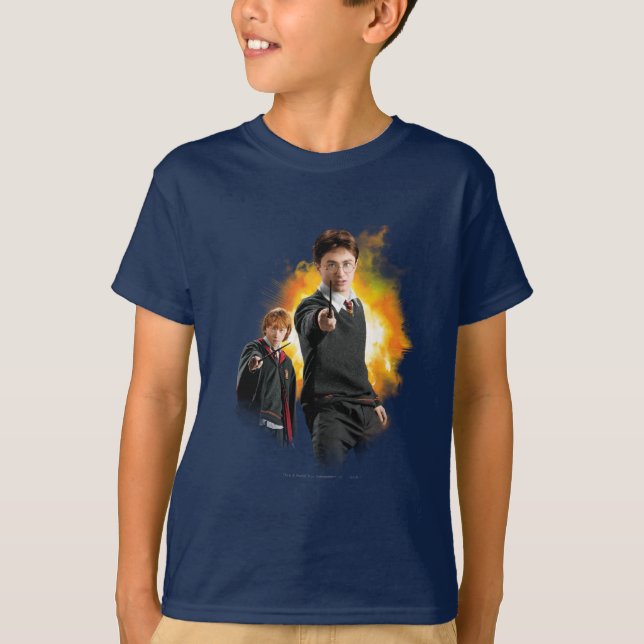 Harry Potter und Ron Weasely T-Shirt (Vorderseite)