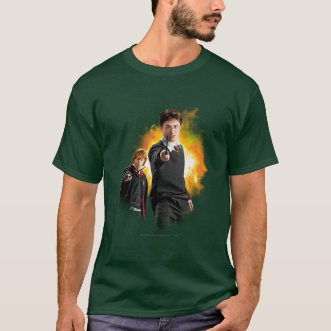 Harry Potter und Ron Weasely T-Shirt (Vorderseite)