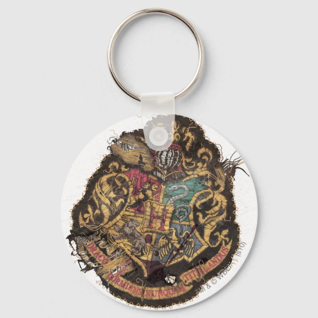 Harry Potter | Vintage Hogwarts Crest Schlüsselanhänger (Vorderseite)