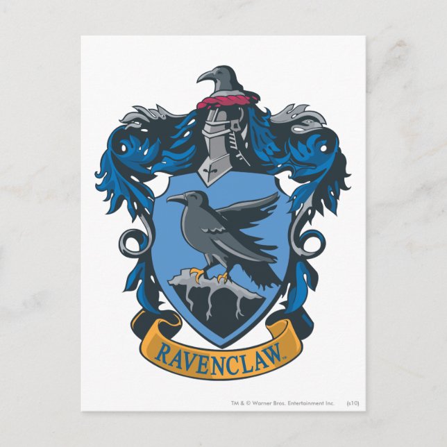 Harry Potter | Wappen der Ravenclaw Postkarte (Vorderseite)