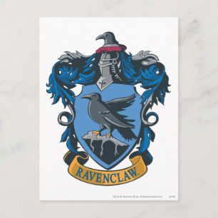 Harry Potter   Wappen der Ravenclaw Postkarte
