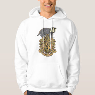 Harry Potter   Wappen von Hufflepuff mit Dachs Hoodie