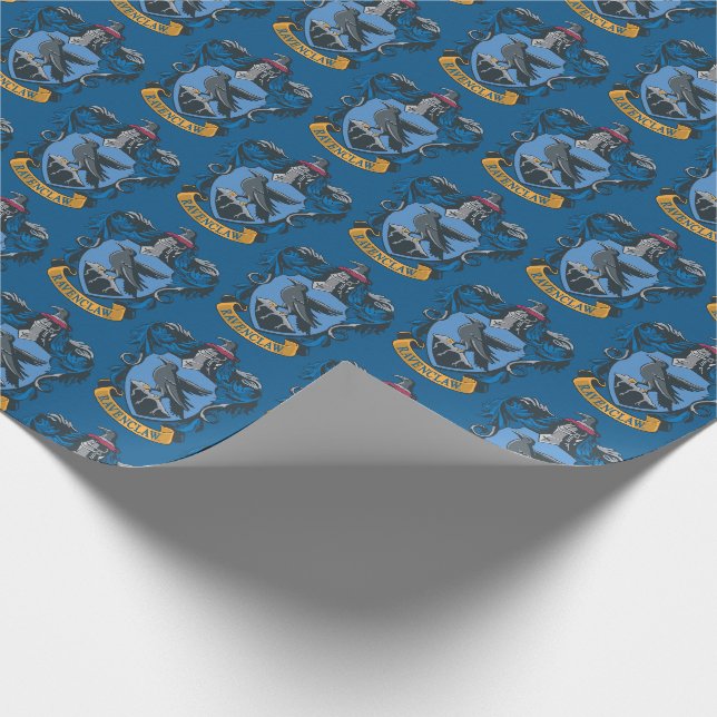 Harry Potter | Wappen von Ravenclaw Geschenkpapier (Ecke)