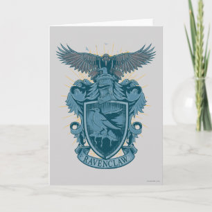 Harry Potter Wappen von Ravenclaw Karte