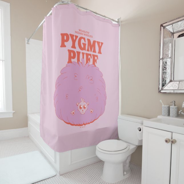 HARRY POTTER™ | Weasleys Pygmy-Puff Duschvorhang (Beispiel)