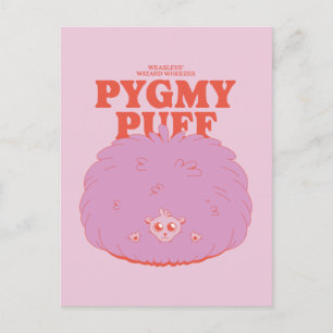 HARRY POTTER™   Weasleys Wizard Pygmy Puff Postkarte