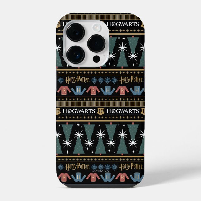 HARRY POTTER™ Weihnachts-Sweater Anleitung iPhone Hülle (Rückseite)