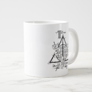 Harry Potter Zauber   DEATHLY HALLOWS Grafik Jumbo-Tasse