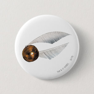Harry-Potter-Zauber   Goldener Schnatz Button