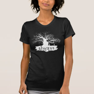 Harry-Potter-Zauber   Immer Zitat-Silhouette T-Shirt