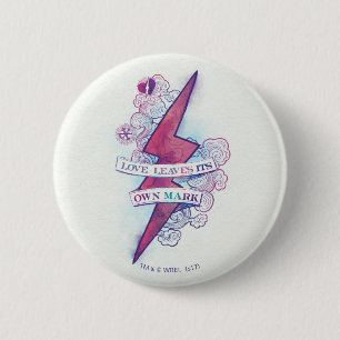 Harry Potter Zauber   Liebe hinterlässt ihre eigen Button
