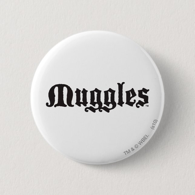 Harry Potter Zauber | Muggel Button (Vorderseite)