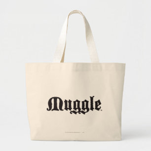 Harry Potter-Zauber   Muggle Jumbo Stoffbeutel