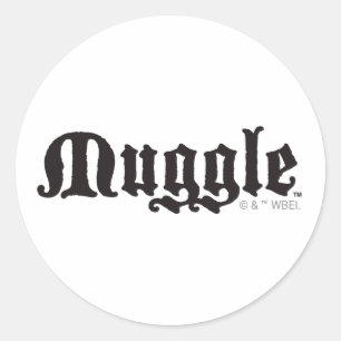 Harry Potter Zauber Muggle Runder Aufkleber