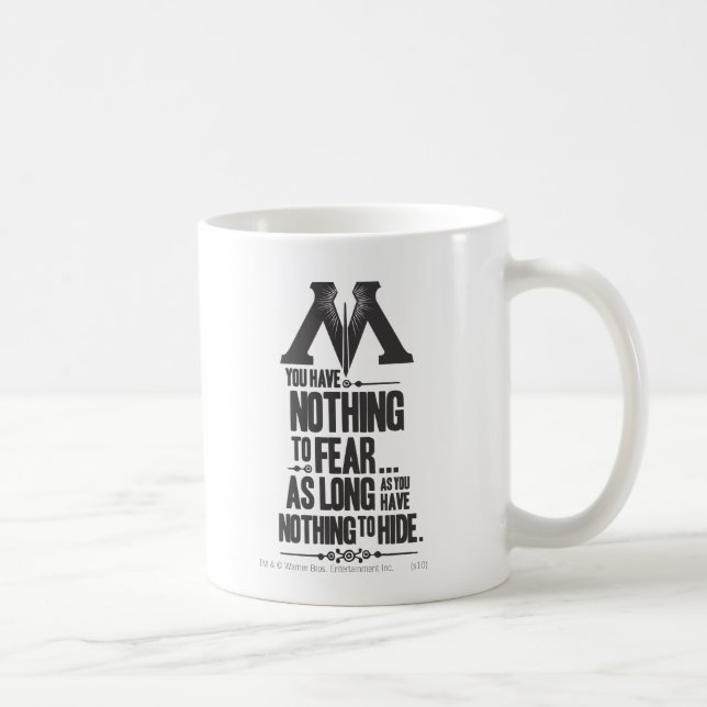 Harry-Potter-Zauber | Propaganda des Zaubereiminis Kaffeetasse (Rechts)