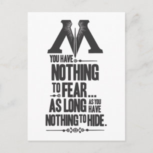 Harry-Potter-Zauber   Propaganda des Zaubereiminis Postkarte