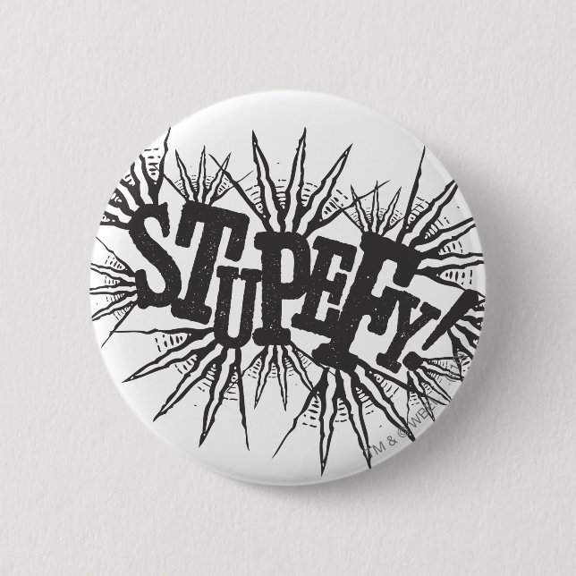 Harry-Potter-Zauber | Stupefy! Button (Vorderseite)