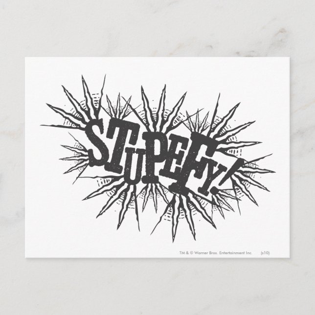 Harry-Potter-Zauber | Stupefy! Postkarte (Vorderseite)
