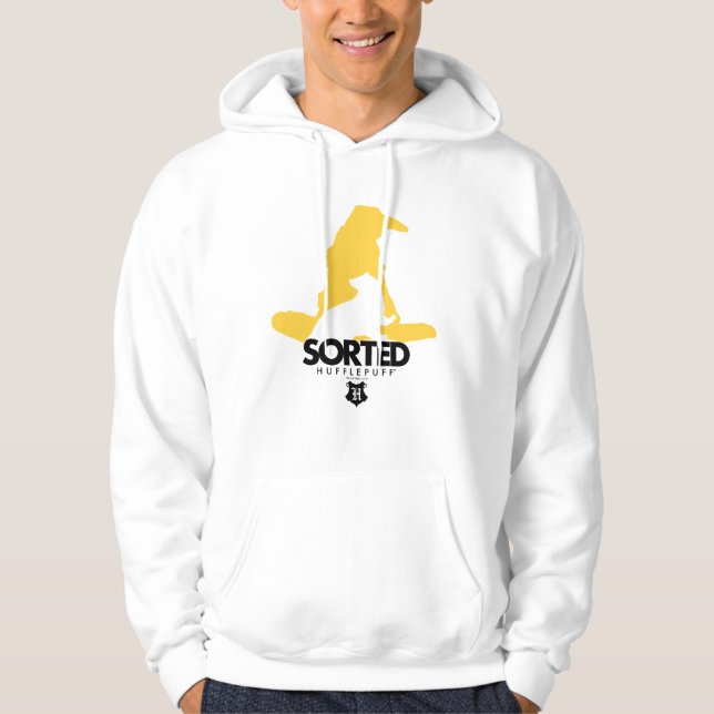 Harry Potter | Zu HUFFLEPUFF™-Haus sortiert Hoodie (Vorderseite)