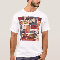 Harry- PotterCartoon-Szenen-Muster