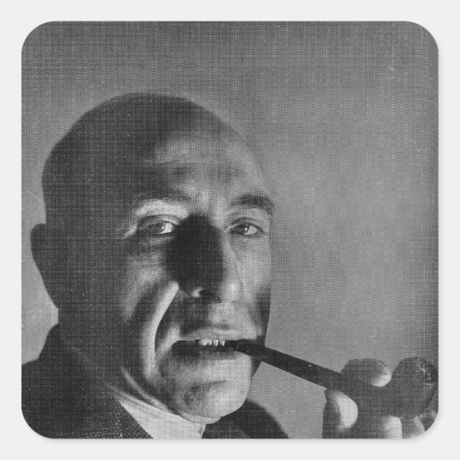 Harry Price Quadratischer Aufkleber (Vorderseite)