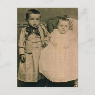 Harry & Rosie, Kinder von Hal & Lottie ZARFOS Postkarte