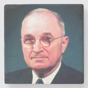 Harry S. Truman, 33. Präsident der Demokraten Steinuntersetzer