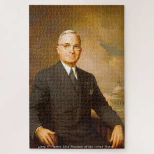 Harry S. Truman 33. Präsident Puzzle