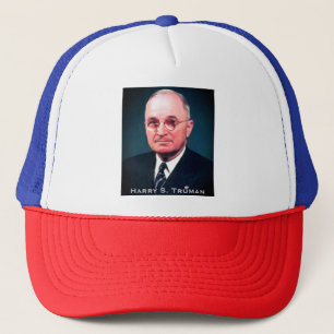 Harry S. Truman, amerikanischer Präsident & Demokr Truckerkappe