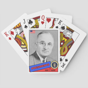 Harry-S.-Truman-Baseballkarte Spielkarten