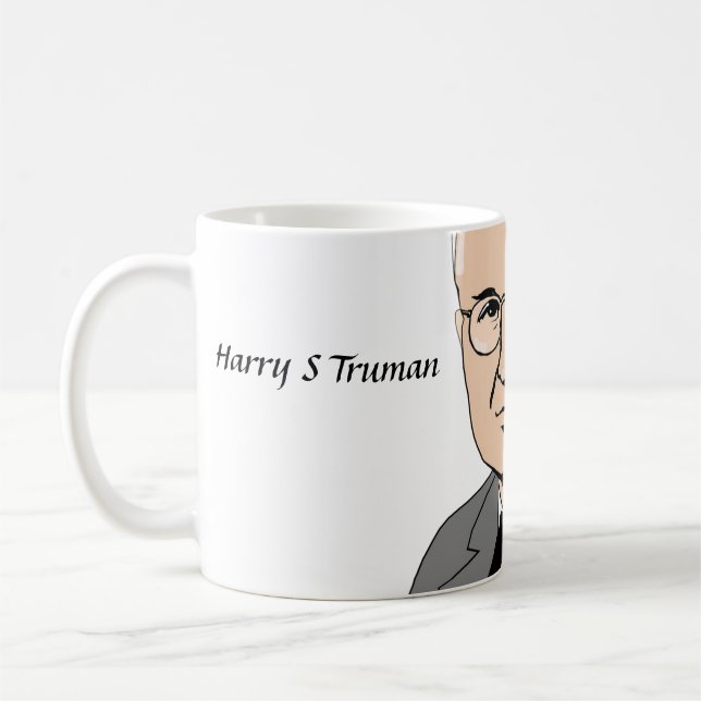 Harry S Truman - The Buck Stops Here! Kaffeetasse (Links)