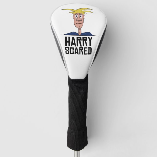 Harry Scared Head Cover Golf Headcover (Vorderseite)