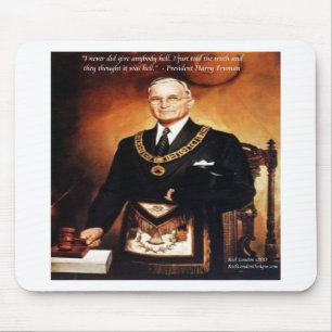 Harry Truman „Hat ihnen nicht die Hölle heißgemach Mousepad