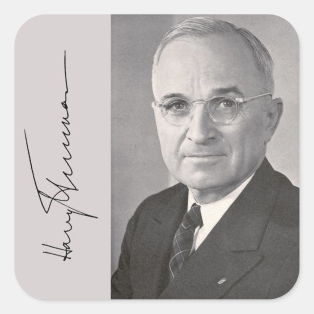 Harry Truman Sticker (Vorderseite)