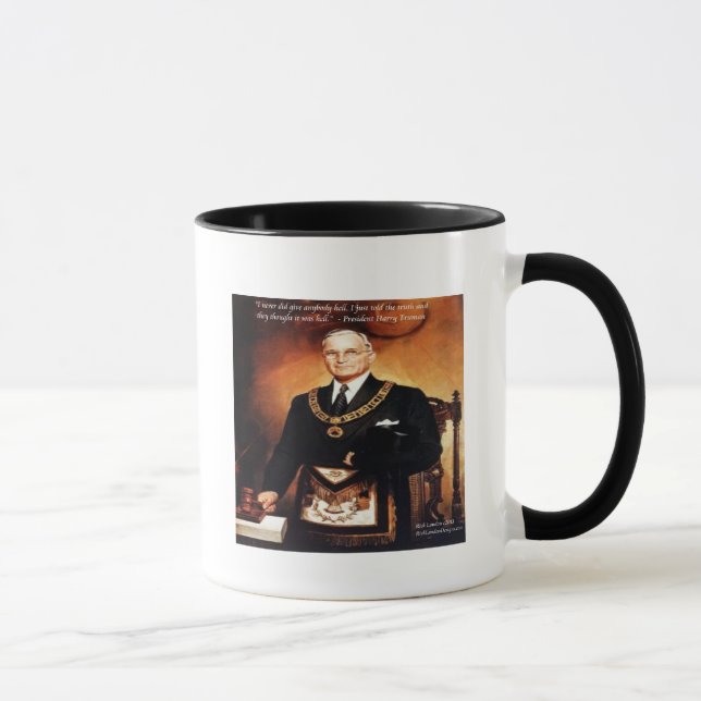 Harry Truman zitiert "hat nicht "Em Hell" Tasse (Rechts)