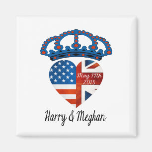 Harry u. Meghan Hochzeit, am 19. Mai 2018 Magnet