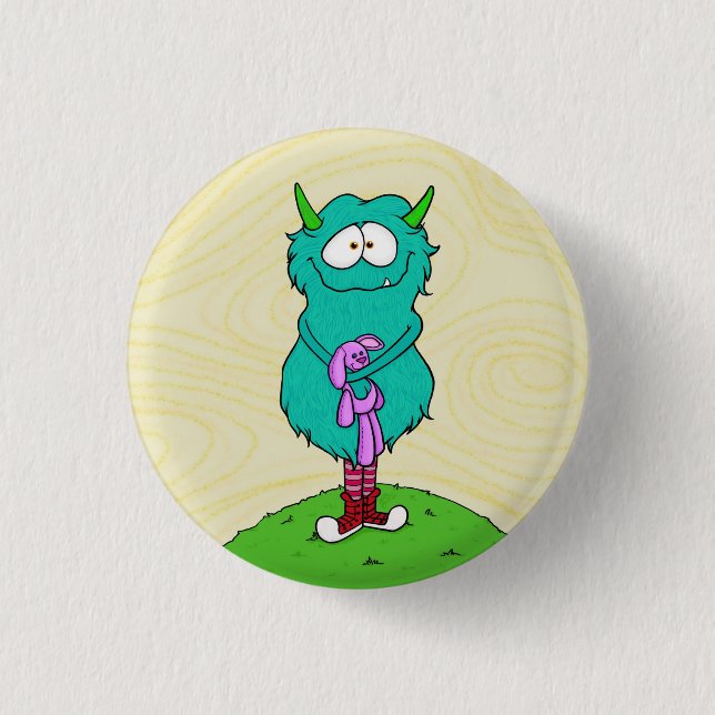 Harry u. Snugglewort, Knopf Button (Vorderseite)