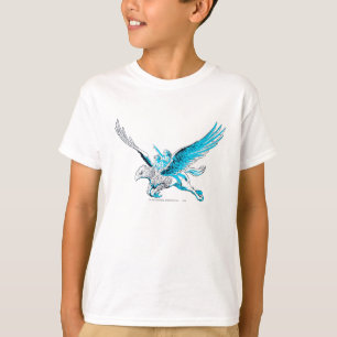 Harry und Hermione auf einem Hippogriff T-Shirt