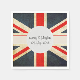 Harry und Meghan Royal Wedding Paper Napins Serviette