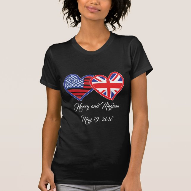 Harry und Meghan T-Shirt (Vorderseite)