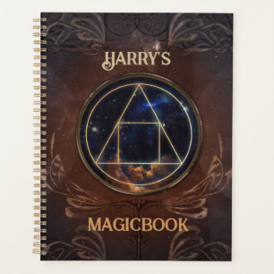 Harry's magicbook Fantasy mittelalterliche Vintag Planer