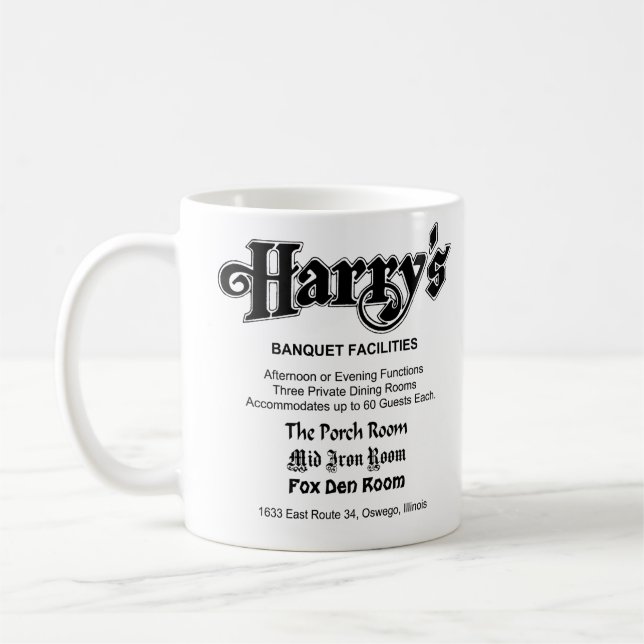 Harry's Restaurant, Oswego, IL Kaffeetasse (Links)