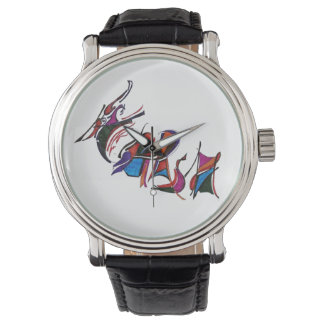 HARSH individuelle Kunst Kalligrafie Armbanduhr