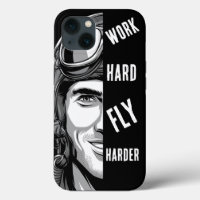 hart arbeiten, fliegen härter, Pilot, Comic