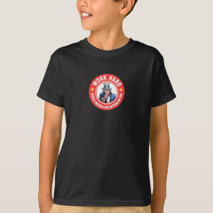 hart arbeiten - Menschen, die auf Wohlfahrt angewi T-Shirt