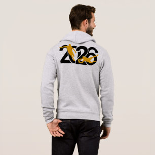 Hart arbeiten oder Highlights lustig Fußball schau Hoodie