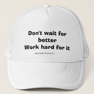 hart arbeiten truckerkappe
