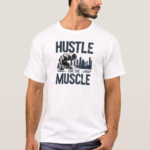 hart, bauen Sie diesen Muskel T-Shirt